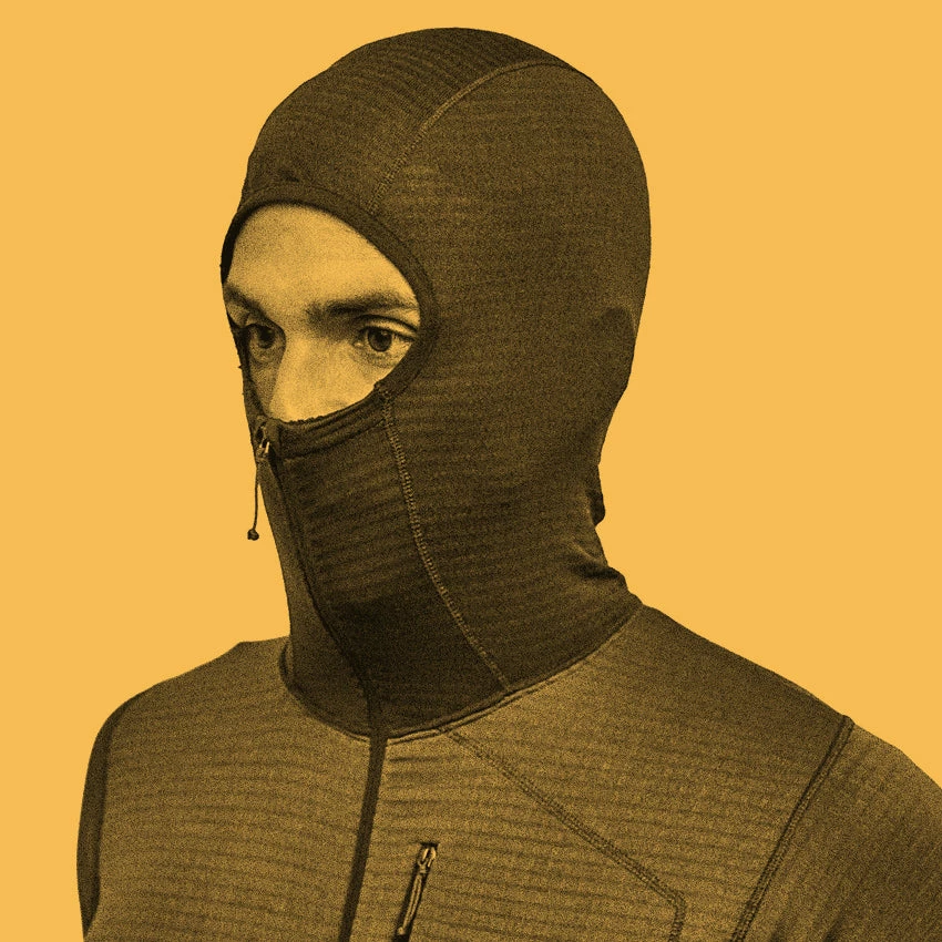 Patagonia Men's R1 Pullover Hoody - Wavy Blue 7 Patagonia Men's R1 Pullover Hoody - Wavy Blue - Image 5