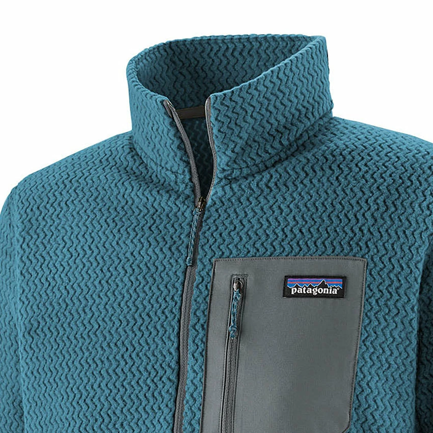 Patagonia Men's R1 Air Zip Neck - Wavy Blue 4 Patagonia Men's R1 Air Zip Neck - Wavy Blue - Image 2