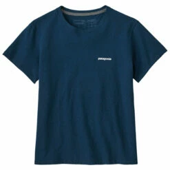 Patagonia Women's P-6 Logo Responsibili-Tee - Tidepool Blue -Brokedown Palace Shop SS23 Patagonia WsP6ResponsibiliTee TIDB 03