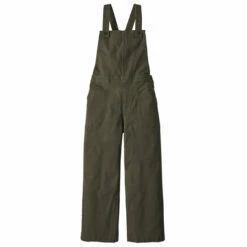 Patagonia Women's Stand Up Cropped Overalls - Basin Green
