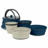 Sea To Summit X-Set: 12 - 5pc - Navy / Sand 2 Sea To Summit X-Set: 12 - 5pc - Navy / Sand -Brokedown Palace Shop SeaToSummit X Set 12 Sand 01