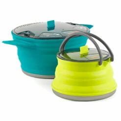 Sea To Summit X-Set: 33 - 2pc - Pacific Blue / Lime