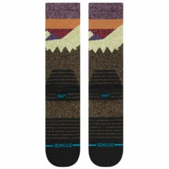 STANCE Divided Socks - Black Brown 7 STANCE Divided Socks - Black Brown -Brokedown Palace Shop Stance 2023 DividedSocksBlackBrown 03