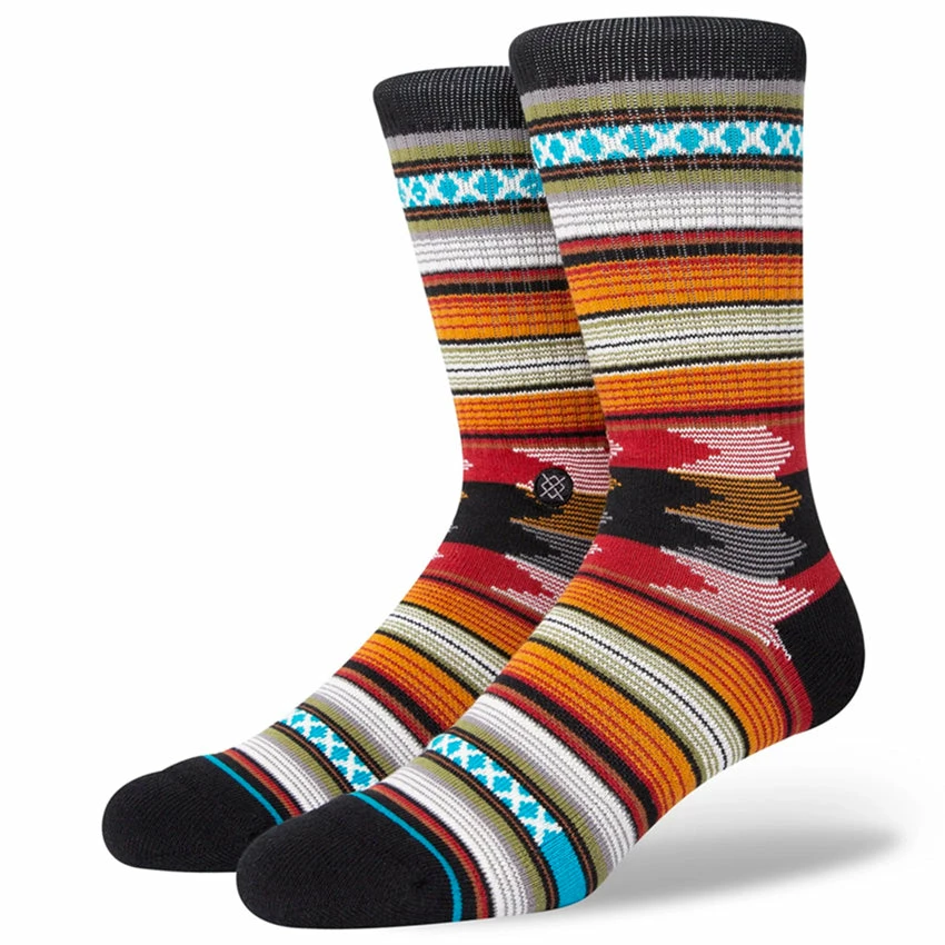 STANCE Baron Socks - Black 3 STANCE Baron Socks - Black