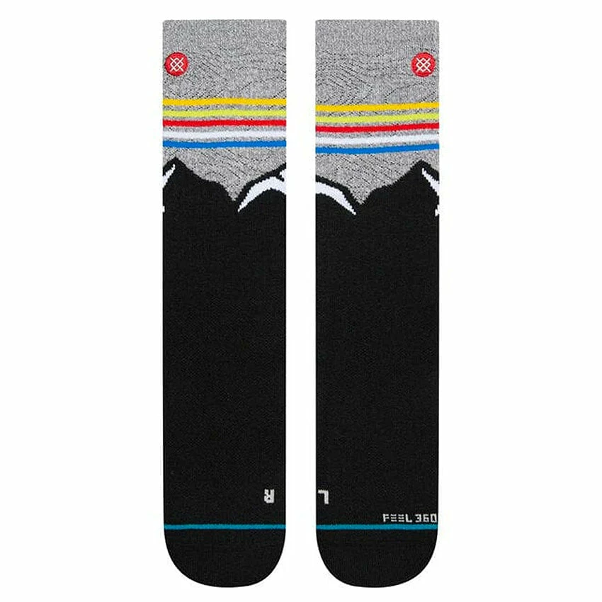 STANCE Chin Peak Socks - Grey 4 STANCE Chin Peak Socks - Grey - Image 2