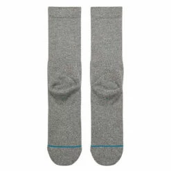STANCE Icon Socks - Grey Heather -Brokedown Palace Shop Stance IconSocks GreyHeather 03