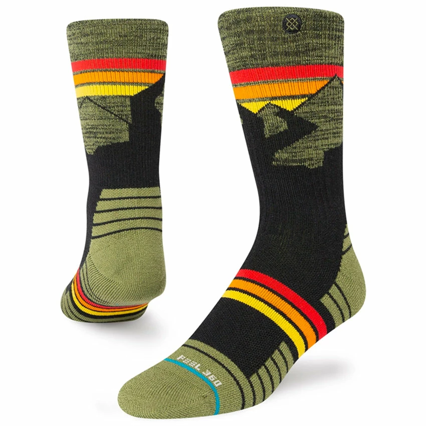 STANCE Phelan Socks - Olive 3 STANCE Phelan Socks - Olive