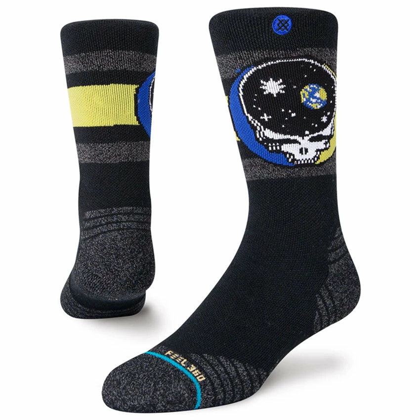 STANCE Space Your Face Adventure Socks - Black 3 STANCE Space Your Face Adventure Socks - Black