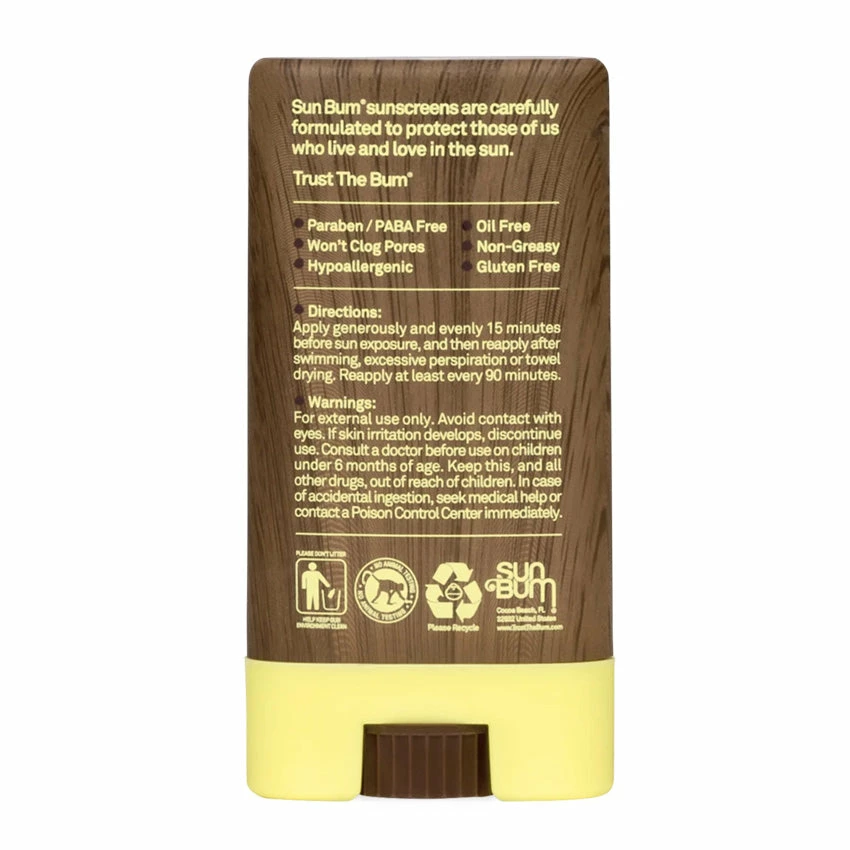 Sun Bum Original SPF 30 Sunscreen Face Stick - 13g 4 Sun Bum Original SPF 30 Sunscreen Face Stick - 13g - Image 2