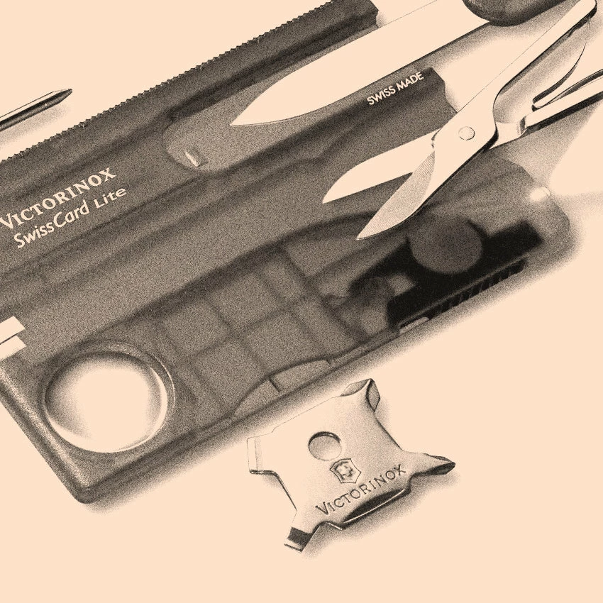 Victorinox Swiss Card Lite - Black Transparent 6 Victorinox Swiss Card Lite - Black Transparent - Image 4