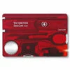Victorinox Swiss Card Lite - Red Transparent