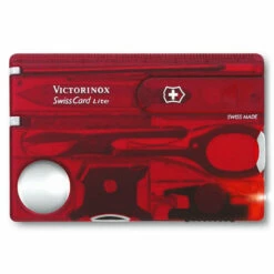 Victorinox Swiss Card Lite - Red Transparent