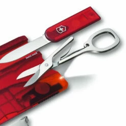 Victorinox Swiss Card Lite - Red Transparent -Brokedown Palace Shop Victorinox AW22 SwissCardLite Red 05