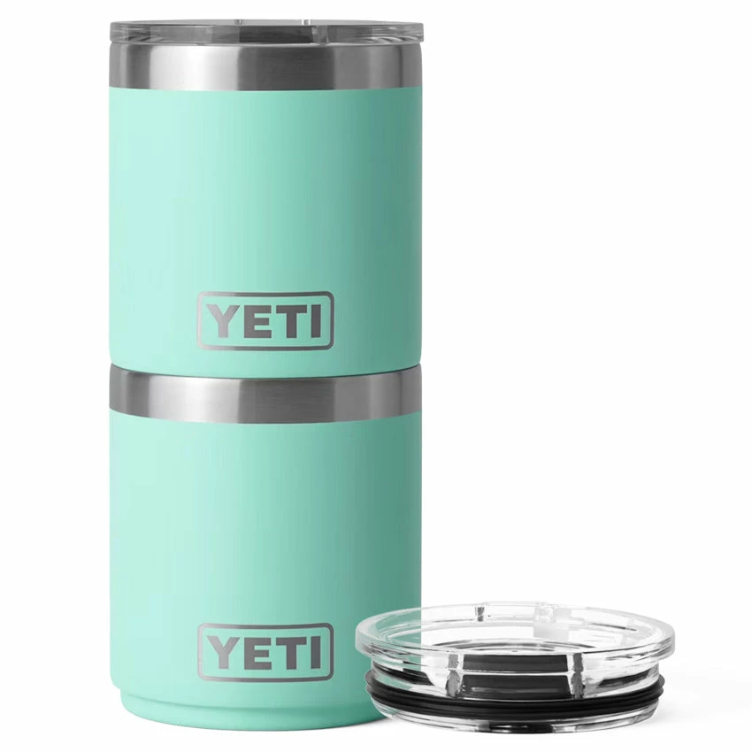 Yeti Rambler 10oz Stackable Lowball - Seafoam 6 Yeti Rambler 10oz Stackable Lowball - Seafoam - Image 4