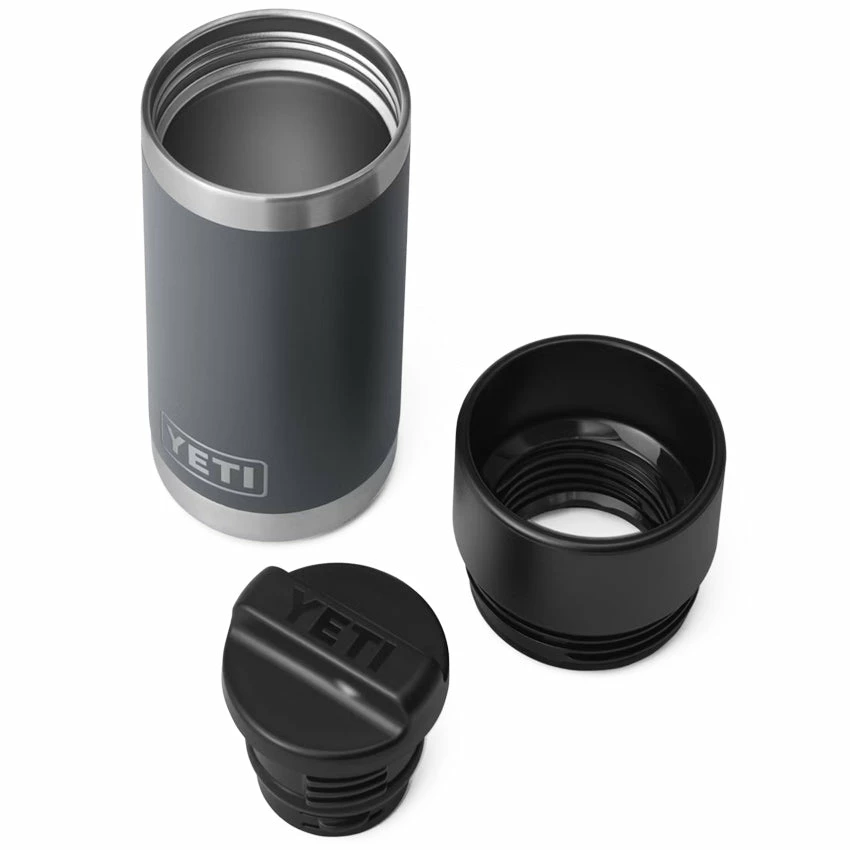 Yeti Rambler 12oz Bottle - Charcoal 5 Yeti Rambler 12oz Bottle - Charcoal - Image 3