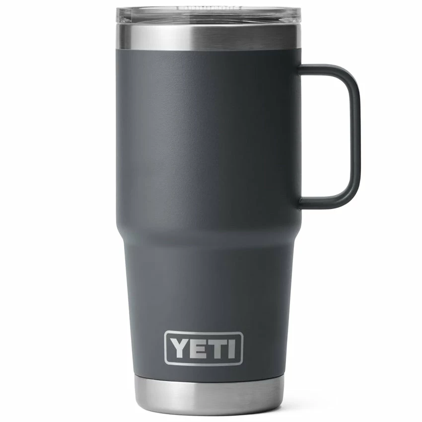 Yeti Rambler 20oz Travel Mug - Charcoal 3 Yeti Rambler 20oz Travel Mug - Charcoal