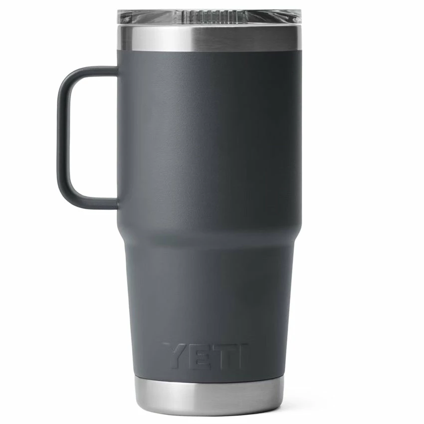 Yeti Rambler 20oz Travel Mug - Charcoal 4 Yeti Rambler 20oz Travel Mug - Charcoal - Image 2