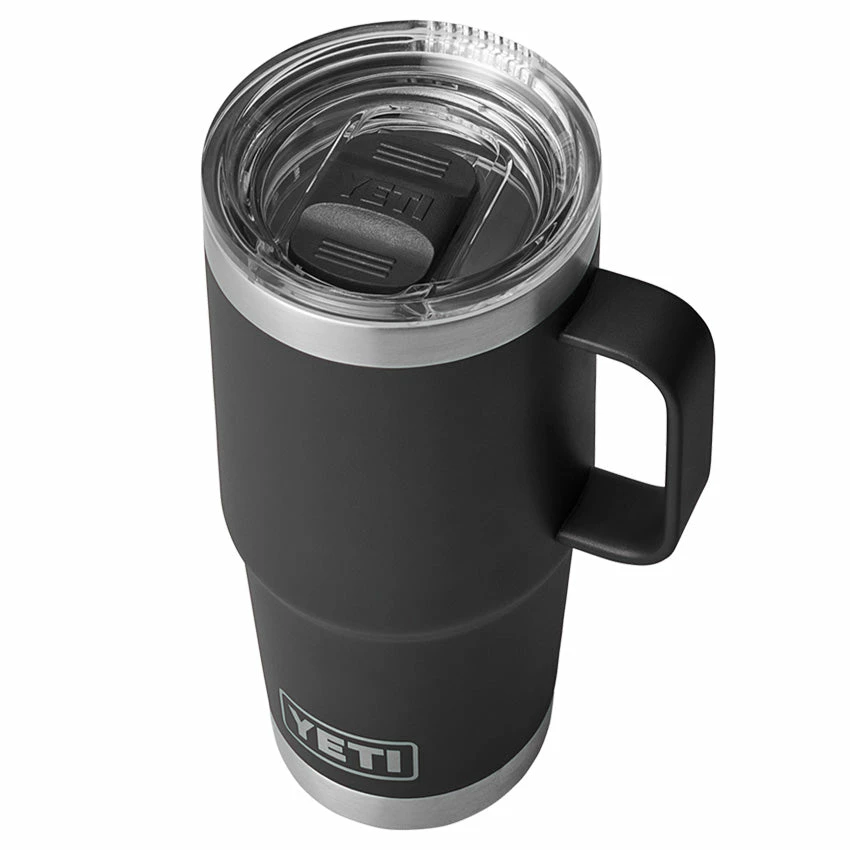 Yeti Rambler 20oz Travel Mug - Black 4 Yeti Rambler 20oz Travel Mug - Black - Image 2